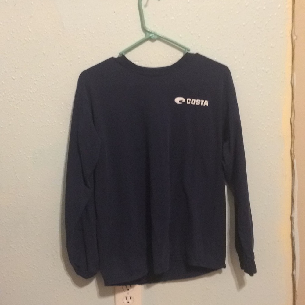 Costa, Navy Blue Shirt. Medium.